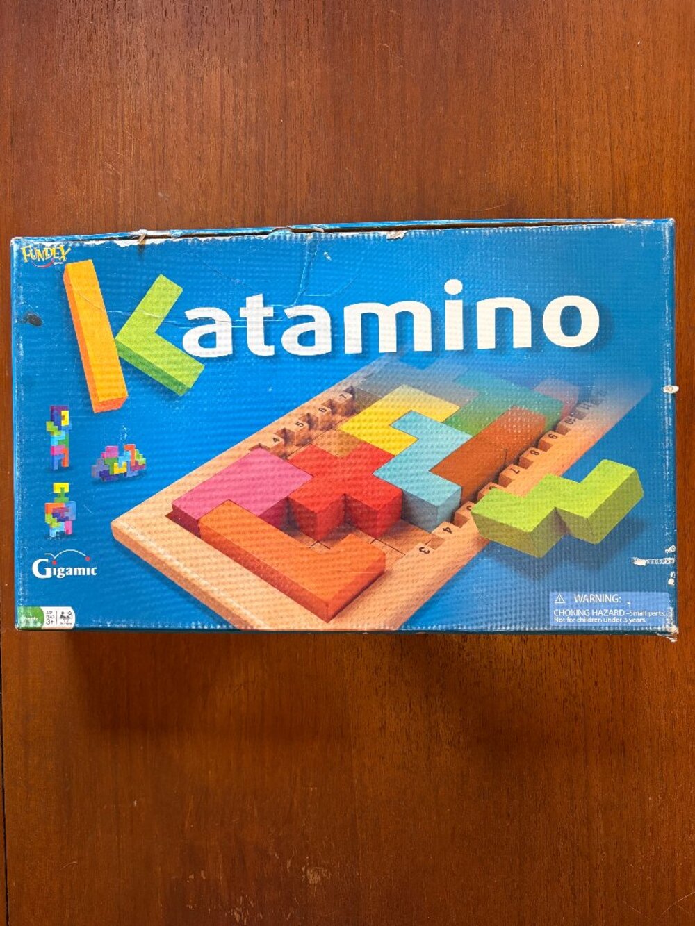 Katamino Gigamic Fundex Wood Puzzle Strategy Brain Teaser Game Used